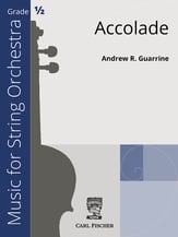 Accolade Orchestra sheet music cover